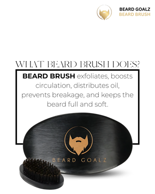 BEARD GOALZ: Beard Brush Beard Goalz