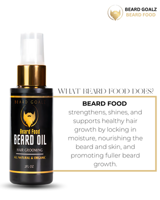 BEARD FOOD: Beard Oil Beard Goalz