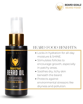 BEARD FOOD: Beard Oil Beard Goalz