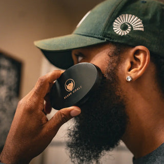 premium beard brush for men by Beard Goalz