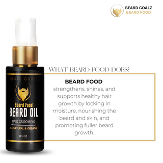 BEARD FOOD: Beard Oil Beard Goalz