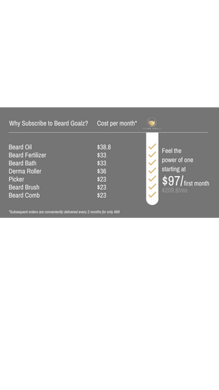 Beard Goalz Ultimate Collection Beard Goalz
