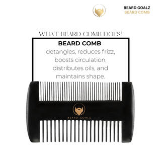 BEARD GOALZ: Beard Comb Beard Goalz