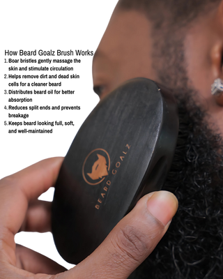 BEARD GOALZ: Beard Brush Beard Goalz