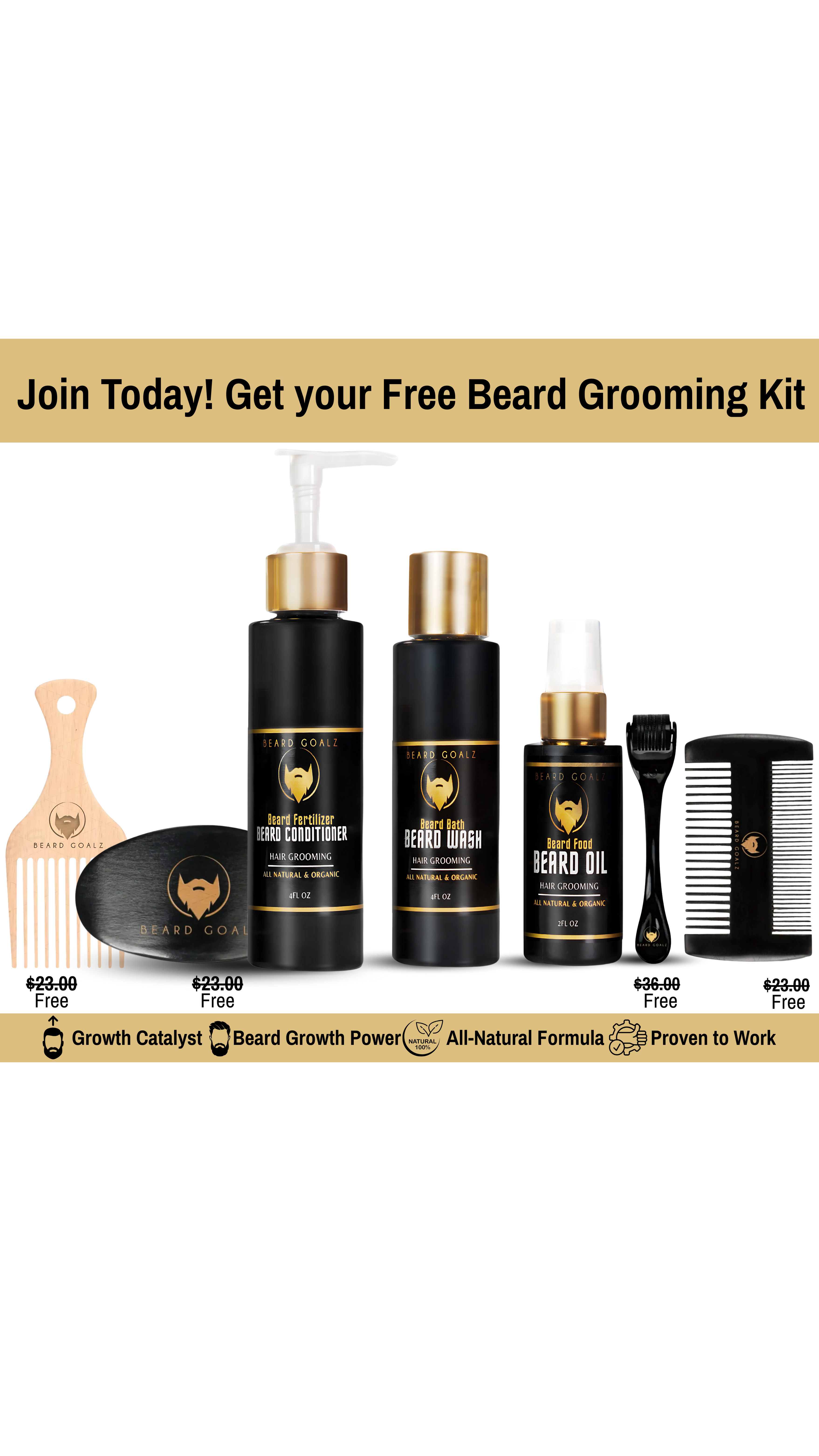 Beard Goalz Ultimate Grooming Kit