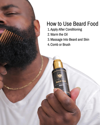 BEARD FOOD: Beard Oil Beard Goalz